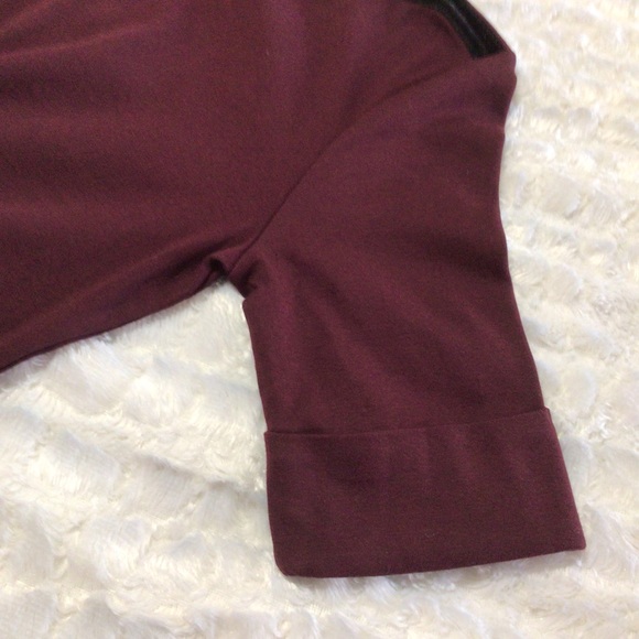 Lauren Ralph Lauren Velvet-Trim Boatneck Top - Picture 5 of 11